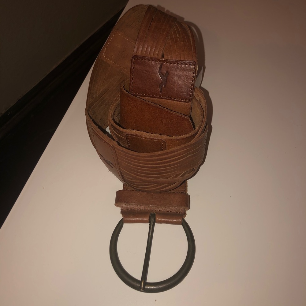 Hollister 100% leather belt